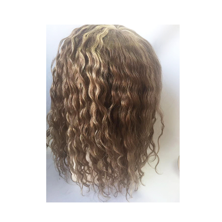 Customized Women and Men Human Hair System Replacement Toupee YL344